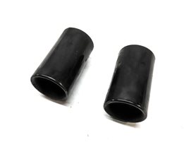 2013 BMW 328i (F30) REAR LEFT RIGHT MUFFLER EXHAUST TIP SET/2 BLACK — exact item pictured